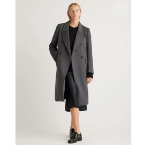 Theory Wool Coat Double Breasted